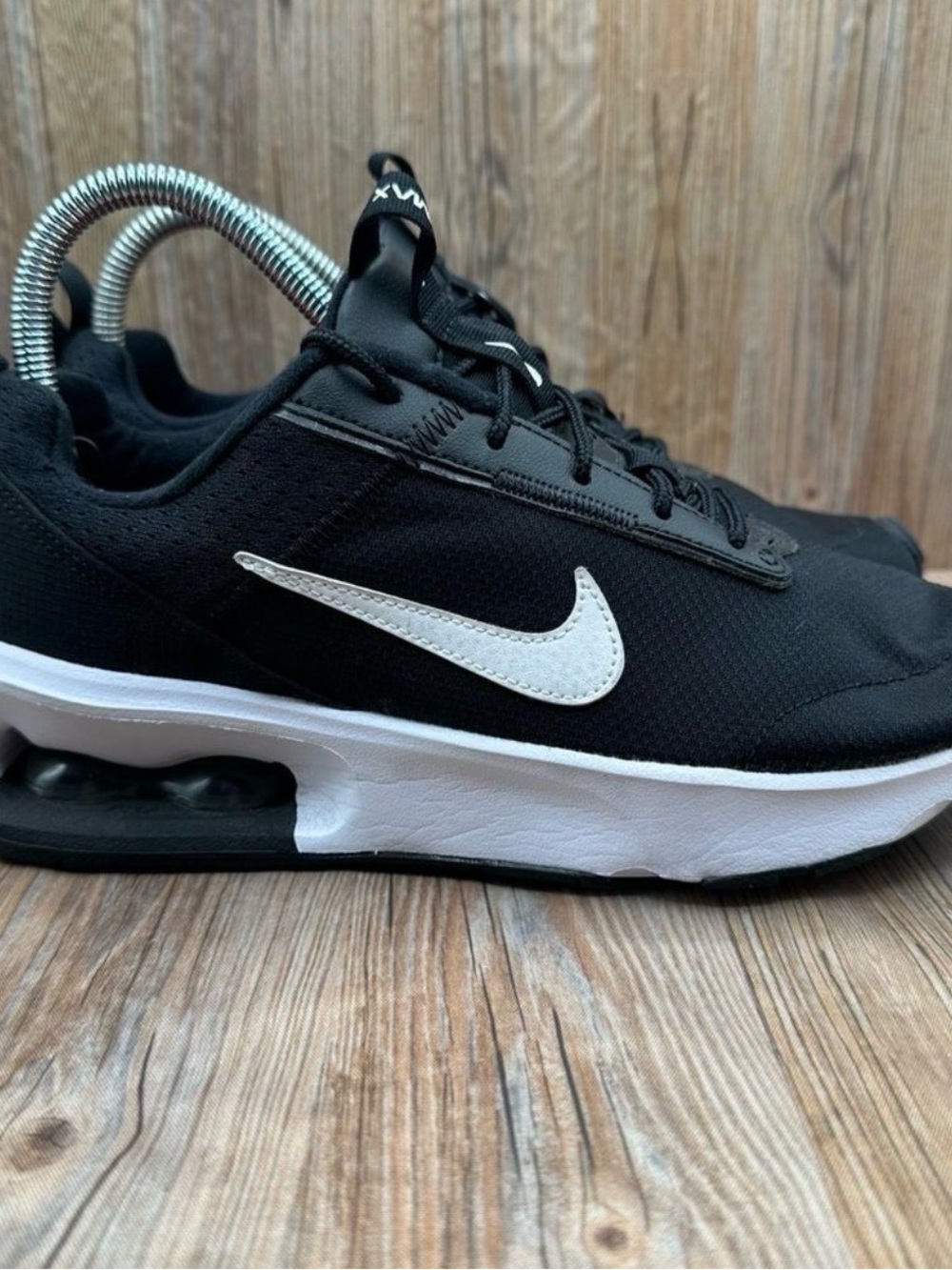 Nike Womens Air Max INTRLK Lite Running Shoes DH0874 003 Blk/White Size 8